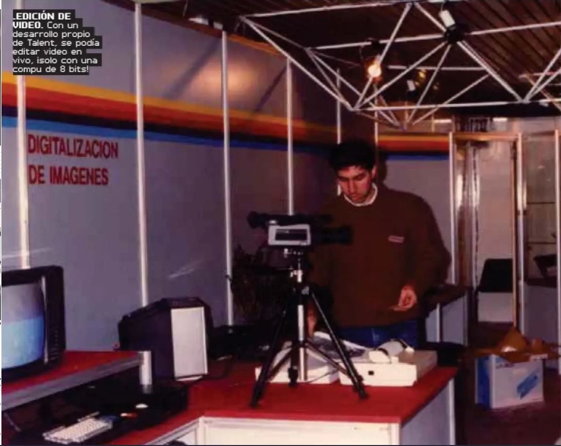 Talent TDV-256: Digitalizador en exposición