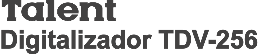 Talent TDV-256: logo
