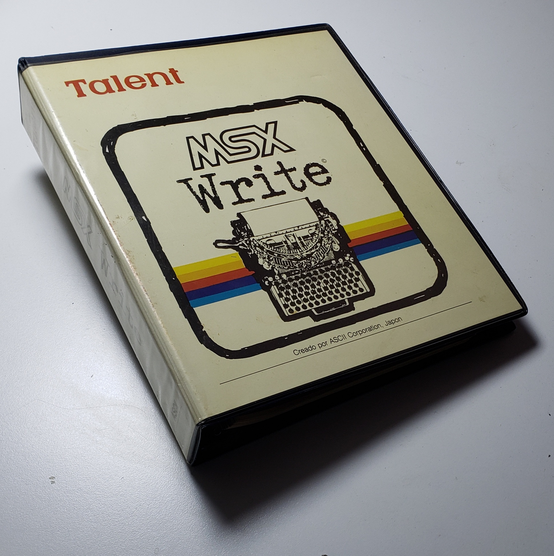 Talent MSX Write: Talent MSX Write