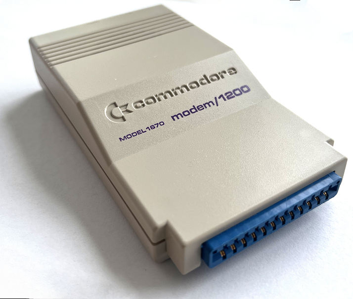 Commodore C1670: Modem