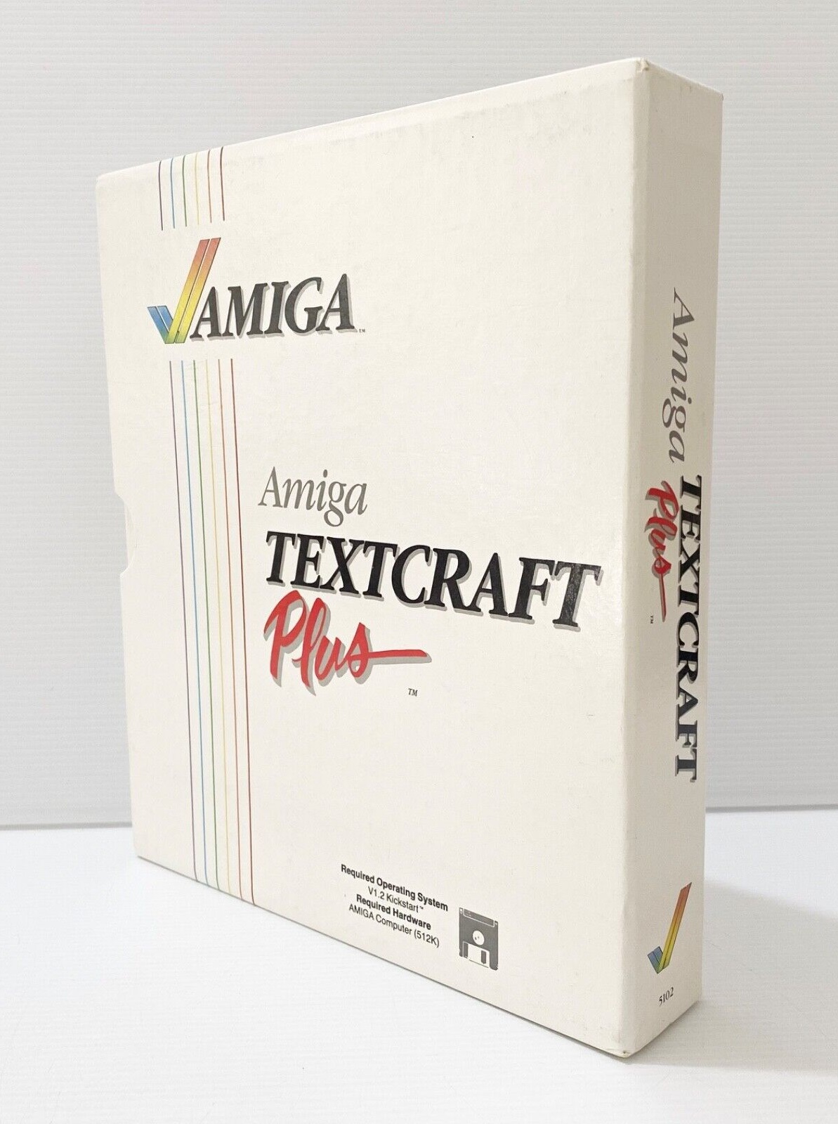 C= Amiga Textcraft Plus: Caja
