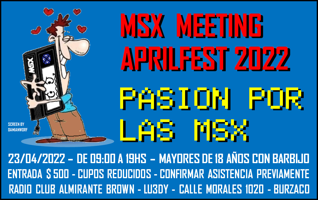 MSX: Meeting Abril 2022