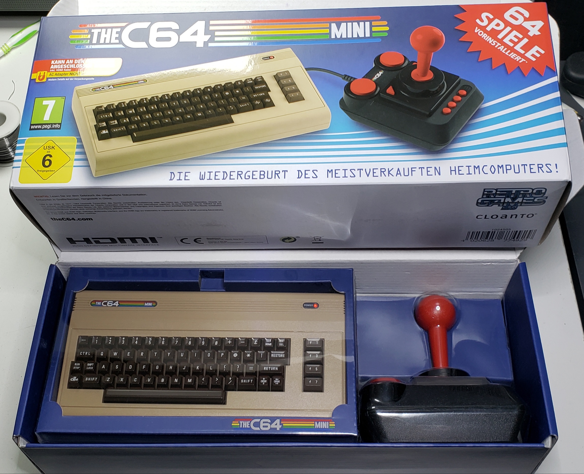 Retro Games LTD The C64 MINI: Sin serial