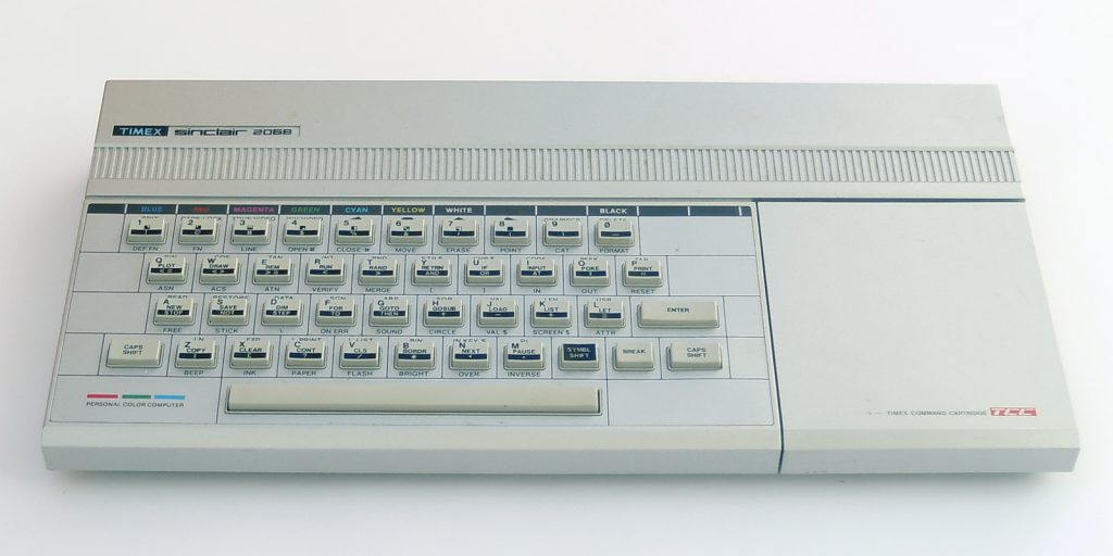 Timex Sinclair TS-2068: Consola