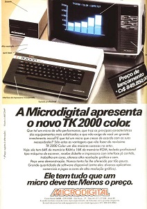 Microdigital TK2000II: A Microdigital apresenta o novo TK2000 color