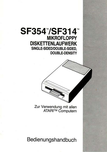 Atari SF314: Owners Manual