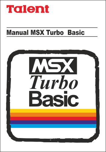 Talent TPC-310: Turbo Basic