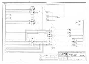 Microdigital RS232-C Interface de comunicacion: Esquematico