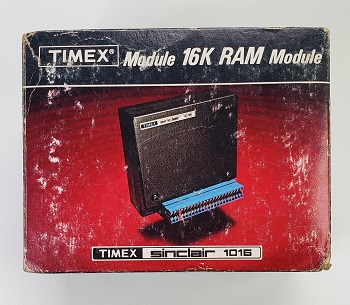 Timex Sinclair TS-1016: SN - Caja