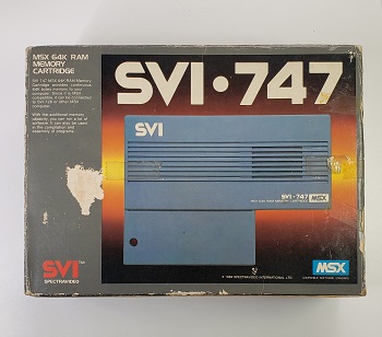 Spectravideo SVI-747: Caja - BI747000646