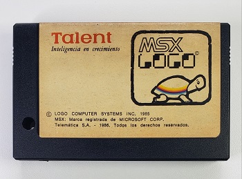 Talent MSX LOGO: Cartridge - SN