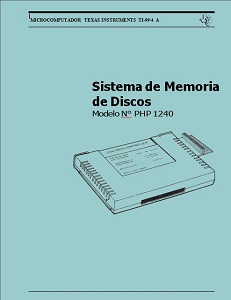 Texas Instruments PHP1240: Sistema de Memoria de Discos
