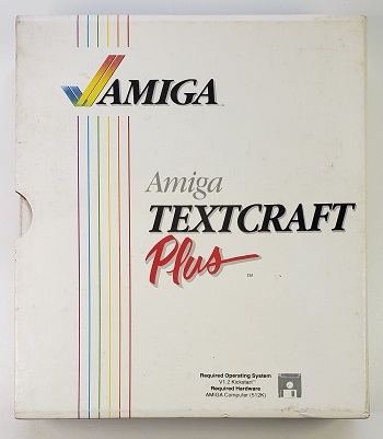 C= Amiga Textcraft Plus: Caja - SN