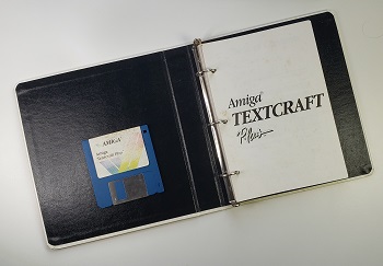 C= Amiga Textcraft Plus: Carpeta Abierta - SN