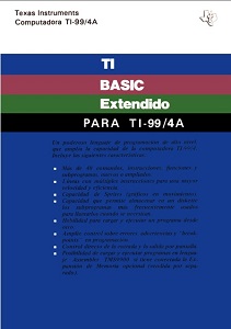 Texas Instruments PHM3026 - TI Extended Basic: TI BASIC Extendido