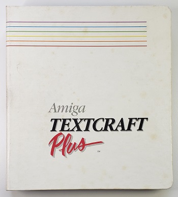 C= Amiga Textcraft Plus: Manual - SN