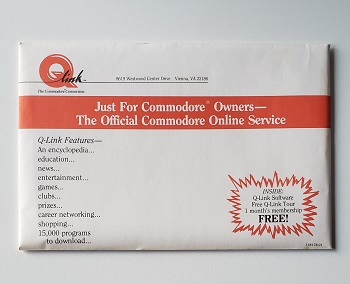 Commodore C1670: QuantumLink Sobre - CA1173938