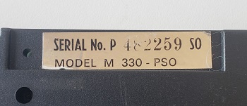Timex Sinclair TS-1000: Etiqueta - P482259SO