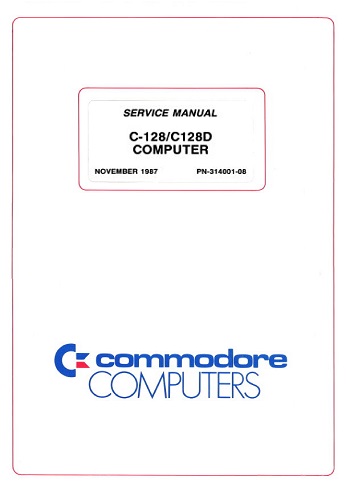 Commodore C128: Service Manual (1987)