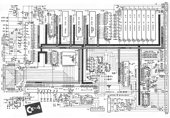 Commodore Plus/4: Esquemático