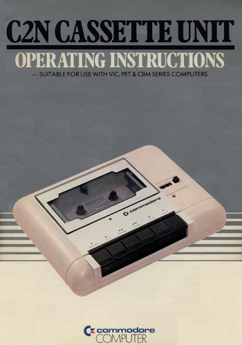 Commodore C1530: Cassette Unit Operating Instructions