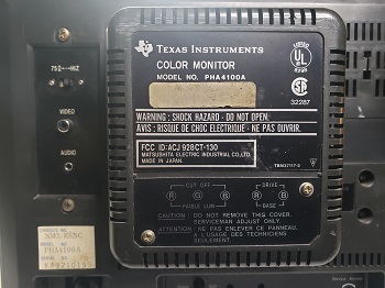 Texas Instruments PHA4100: Etiqueta KA3210199