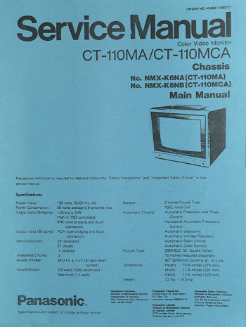 Texas Instruments PHA4100: Service Manual