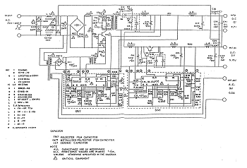 Commodore SX-64: Commodore SX-64 Power Supply Board