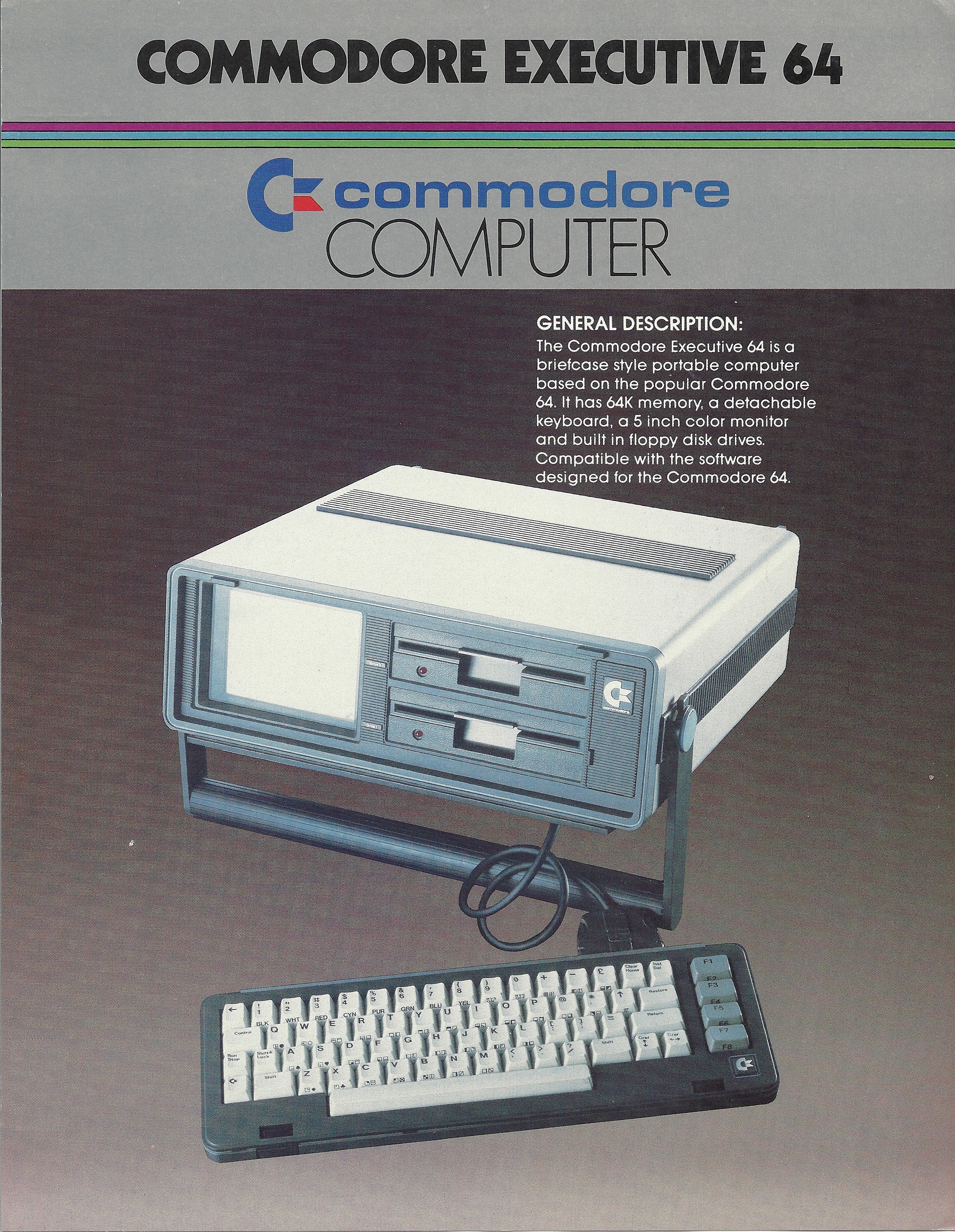 Commodore SX-64: Commodore Executive 64