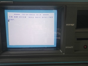 Commodore SX-64: Pantalla GA1036220
