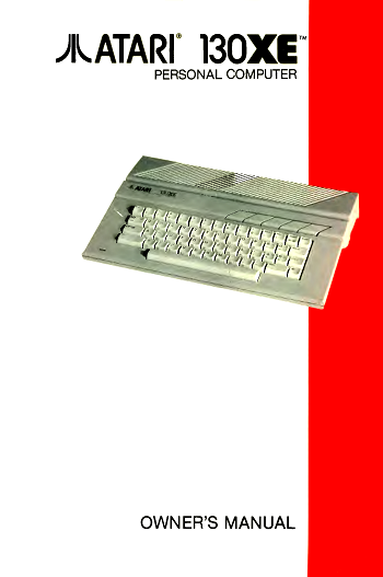 Atari 130XE: Owners Manual