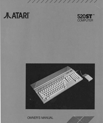 Atari 520ST: Owners Manual