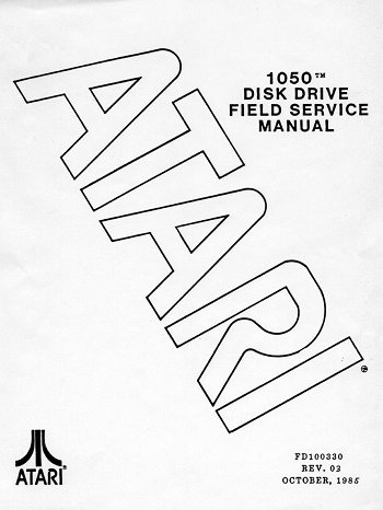 Atari 1050: Field Service Manual