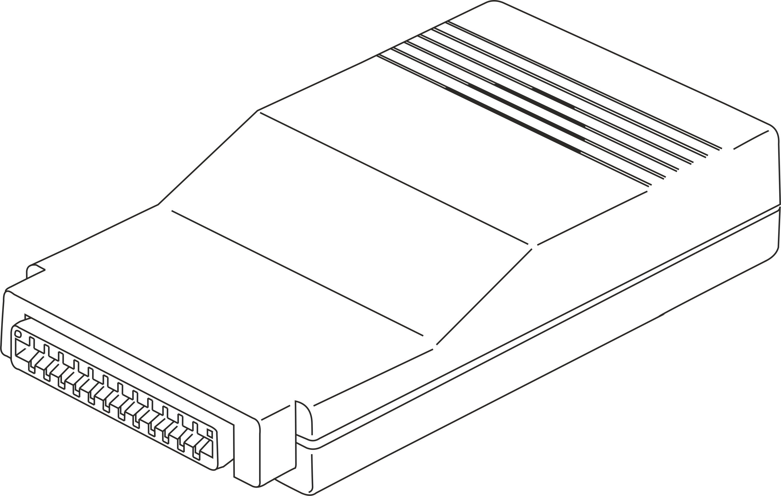 Commodore C1670: Línea