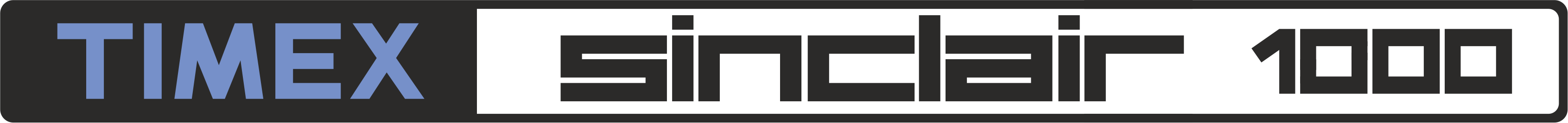 Timex Sinclair TS-1000: logo