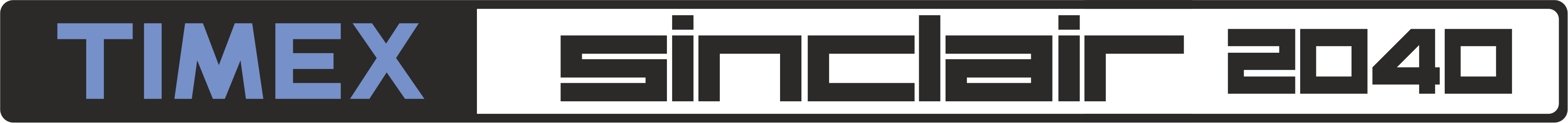 Timex Sinclair TS-2040: logo