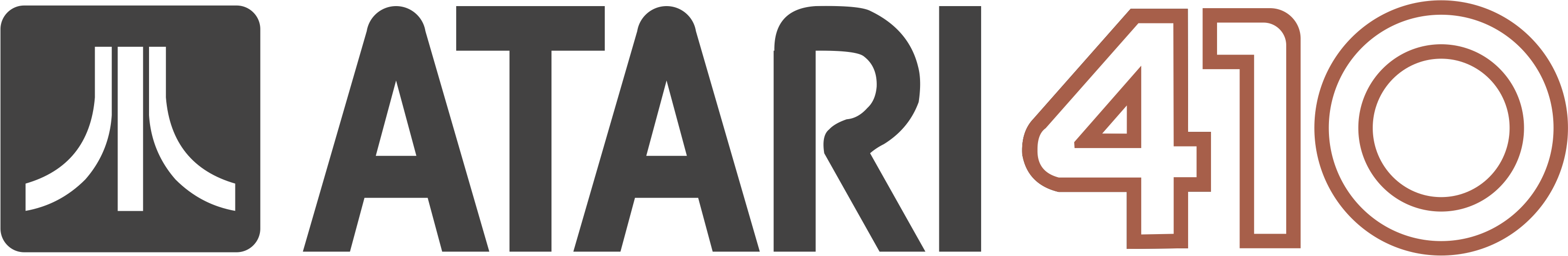 Atari 410: logo