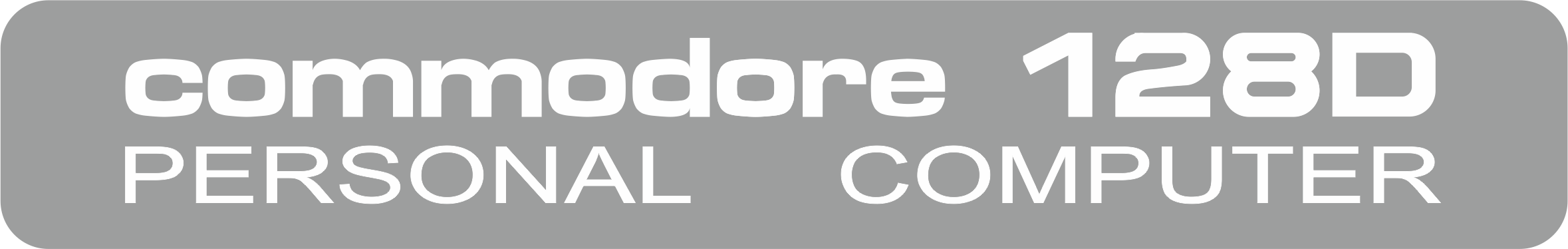 Commodore C128DCR: logo