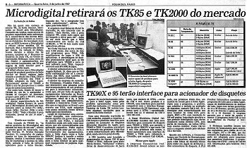 Microdigital TK2000II: Se jubilan las TK85 y TK2000